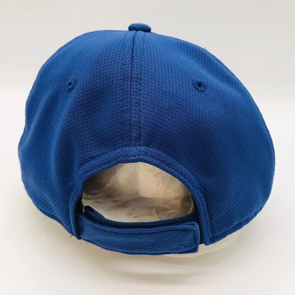 Texas Rangers Official MLB Youth Ball Cap OC Sports Blue Logo Mesh Strapback Hat